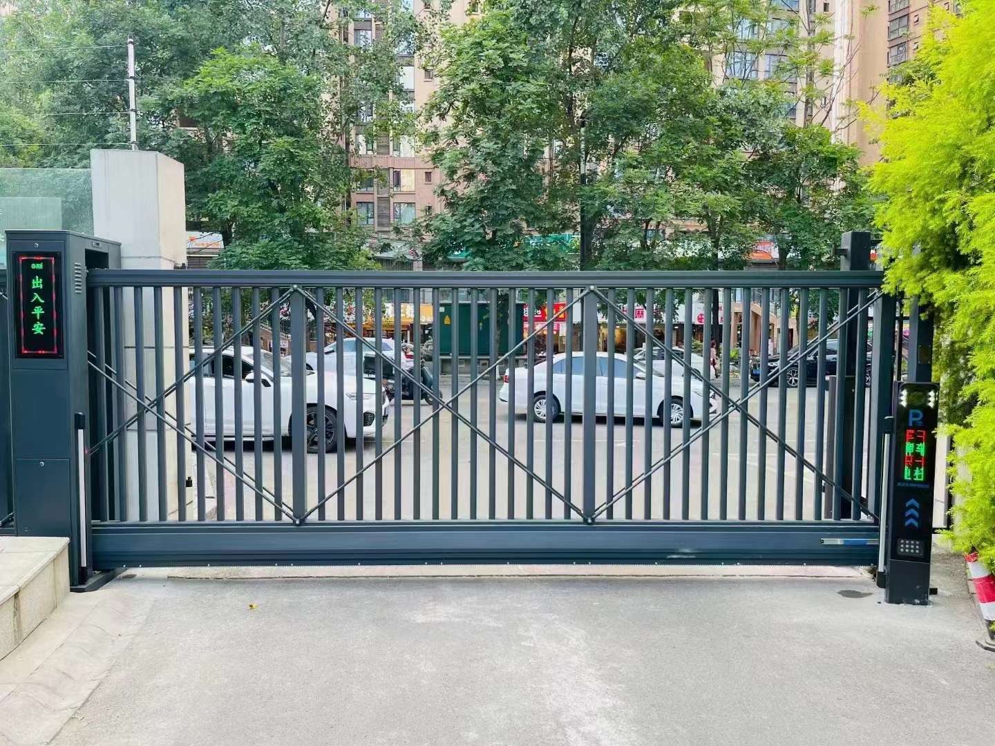 灌云县电动伸缩门